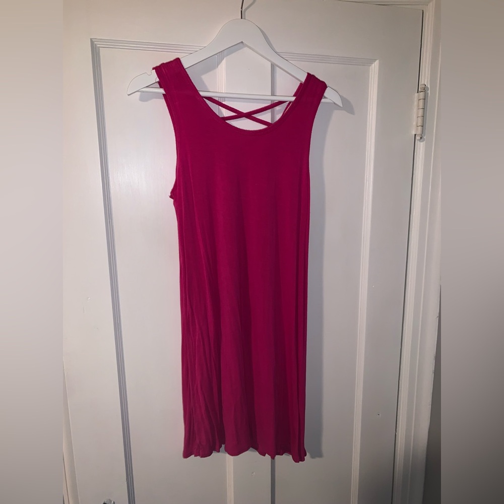 Pink dress size large